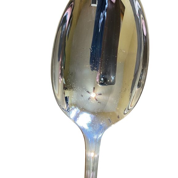 Gorham Heritage serving spoons 13" Italy Silver plated set of three Thanksgiving - Picture 2 of 11